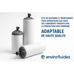 RECHANGE POUR SEPARATEUR EAU-HUILE Air Comprimé | Version Adaptable ... |SAV, Maintenance et Pièces Détachés| Envirofluides