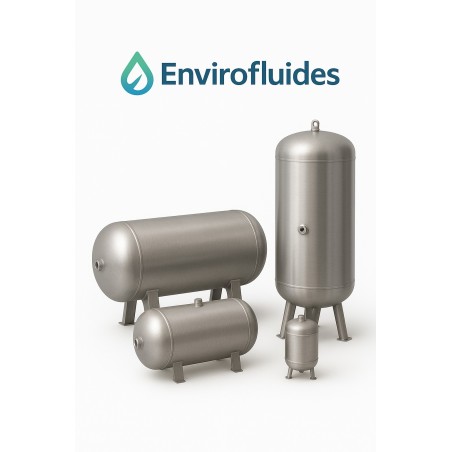 Cuves Air Comprimé Spéciales Inox 304 / Inox 316 – Envirofluides