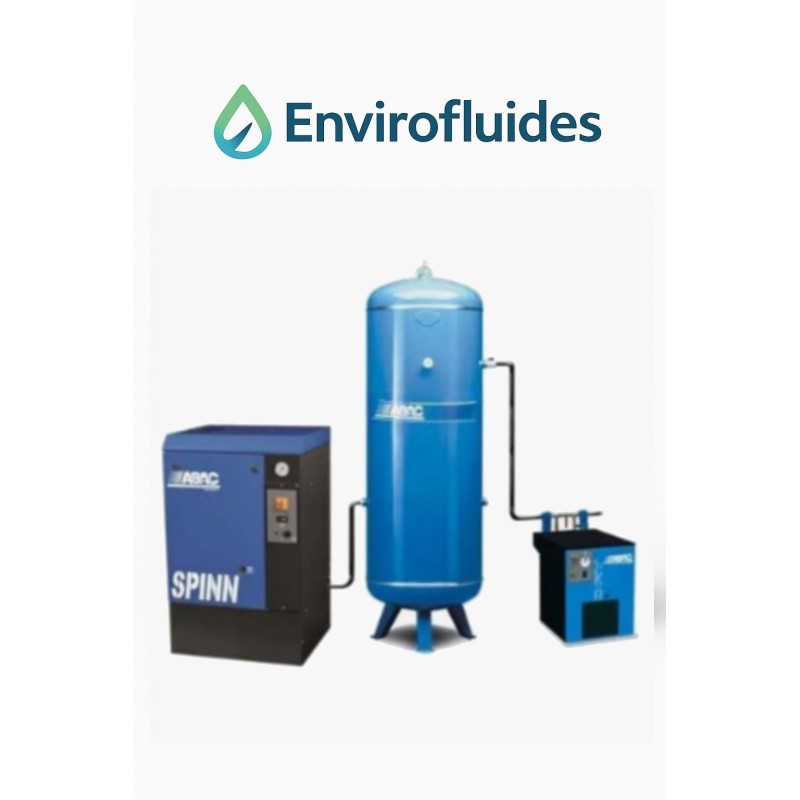 ABAC - Compresseur air comprimé à vis "COMPLET"