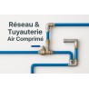 Solutions complètes pour la conception, la fourniture et l’installation de réseaux d’air comprimé