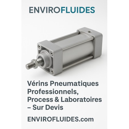 vérins pneumatiques Professionnels / process / laboratoires / ... – Envirofluides