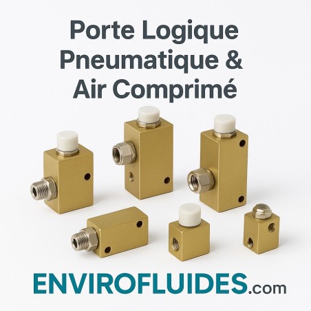 Porte logique Pneumatiques & Air Comprimé – Standard, Sécurité & Applications Spécifiques