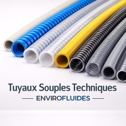 Tuyaux Souples Spiralés Techniques – Professionnels / Industrie / Process