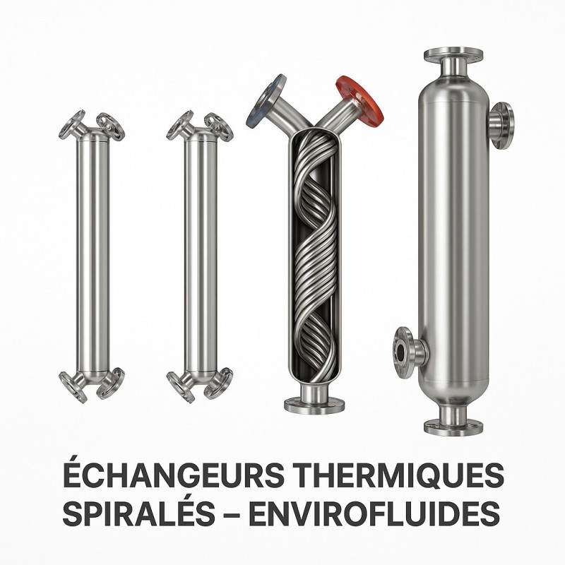 ÉCHANGEURS THERMIQUES SPIRALÉS – ENVIROFLUIDES