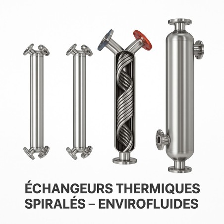 ÉCHANGEURS THERMIQUES SPIRALÉS – ENVIROFLUIDES