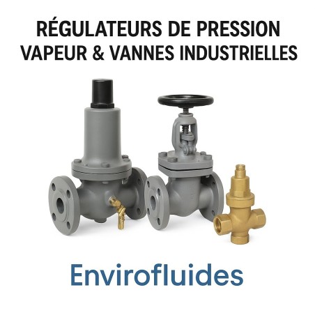 Régulateurs de Pression Vapeur & Vannes Industrielles – ENVIROFLUIDES