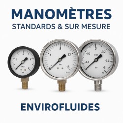 Manomètres génie climatique et industries – ENVIROFLUIDES