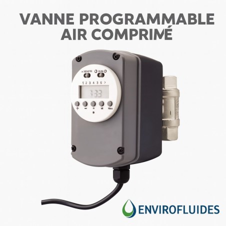 Vanne Programmable Air Comprimé – Atelier / Industrie / Process – Envirofluides