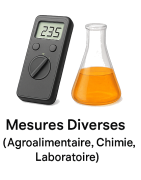 Mesures Diverses (Agroalimentaire, Chimie, Laboratoire)